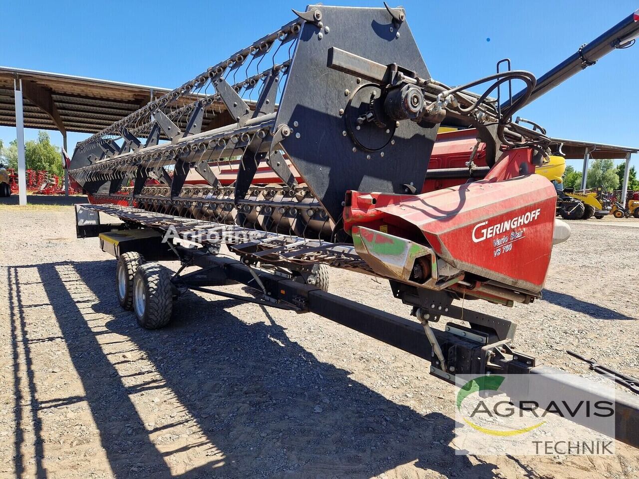 Geringhoff VS 760 Header - Platform for sale — view 2