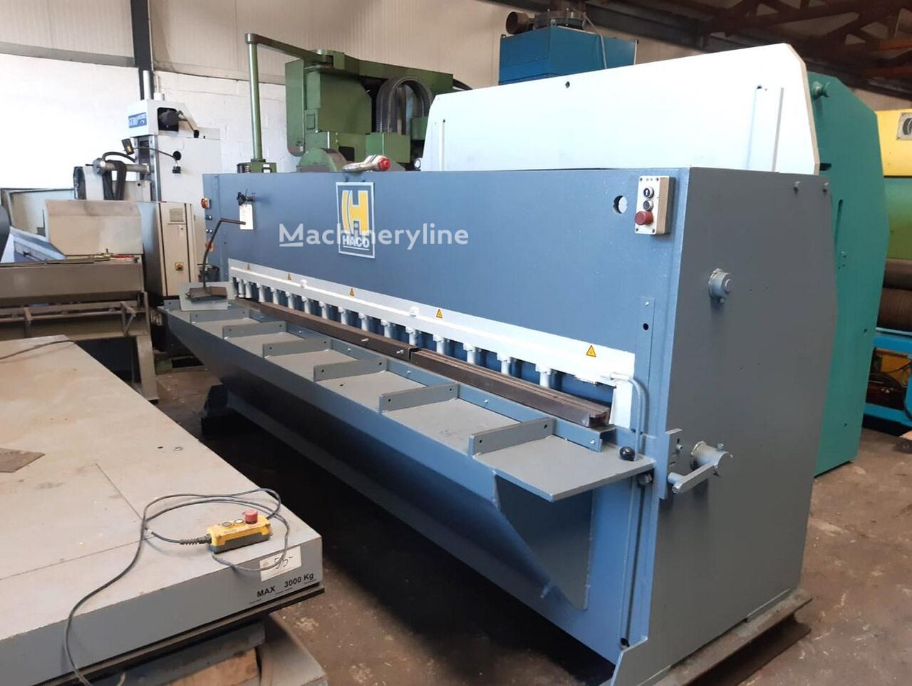 Haco AE 3100 X 6 MM Guillotine Shear for sale — view 3