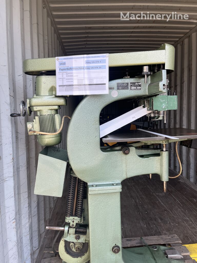 Hang 106DTK20 Paper Drill for sale — view 3
