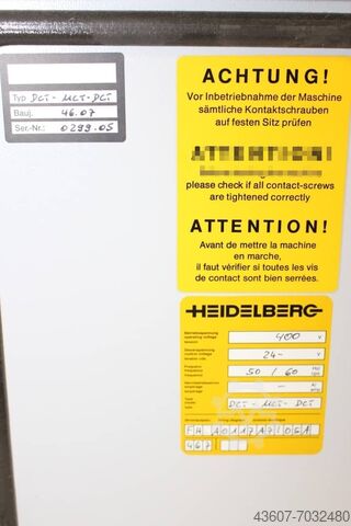 2007 Heidelberg DCT-MCT-DCT Folding Machine for sale — view 5