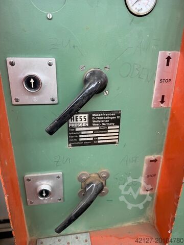 Hess Export Wood Press for sale — view 4