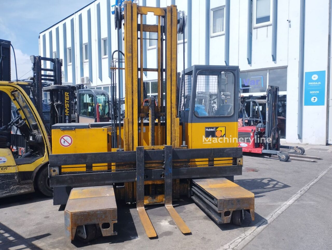 1997 Hubtex VD25- Triplex Sideloader for sale — view 2