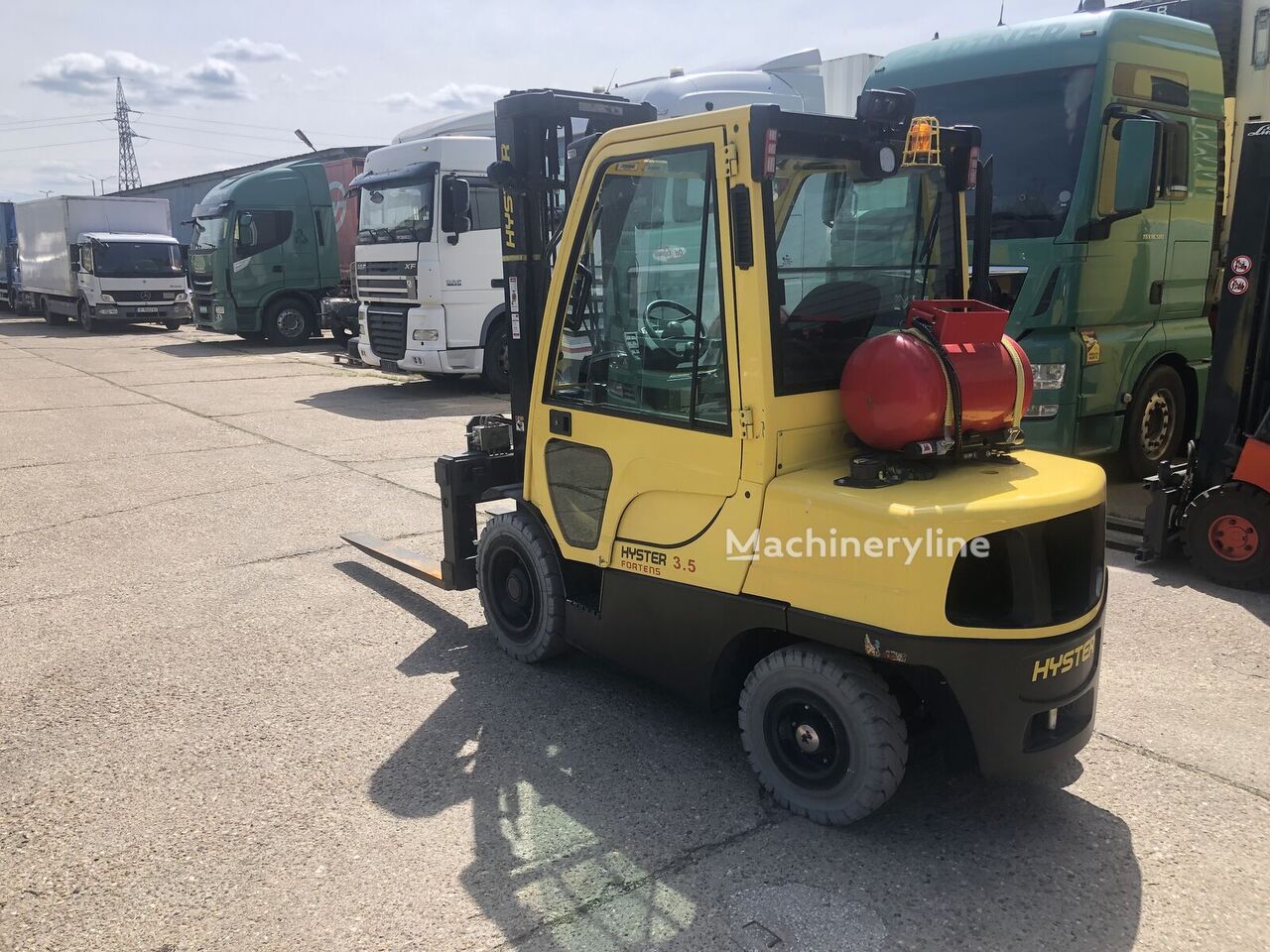 2013 Hyster H3.5 Diesel Forklift for sale — view 3