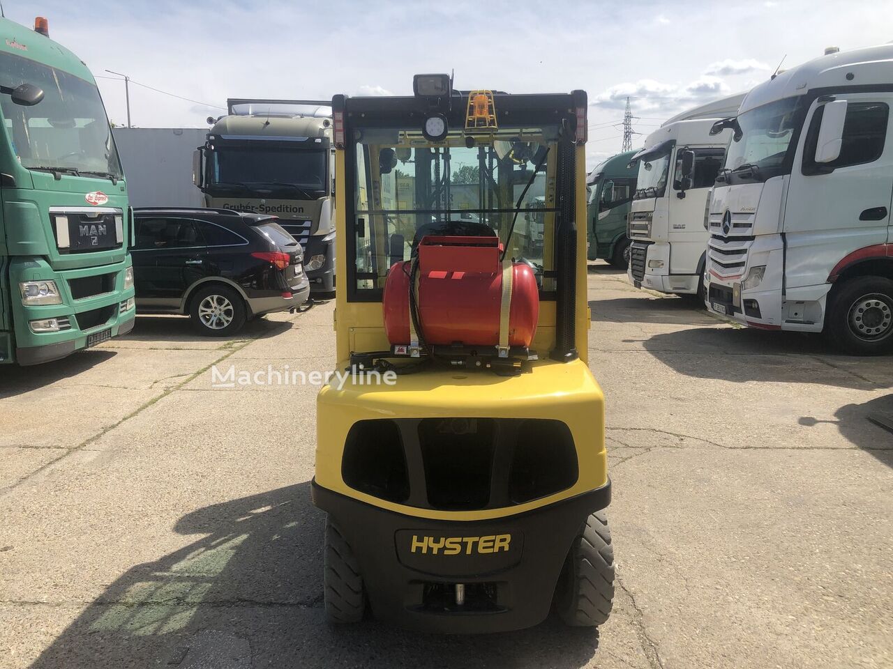 2013 Hyster H3.5 Diesel Forklift for sale — view 4