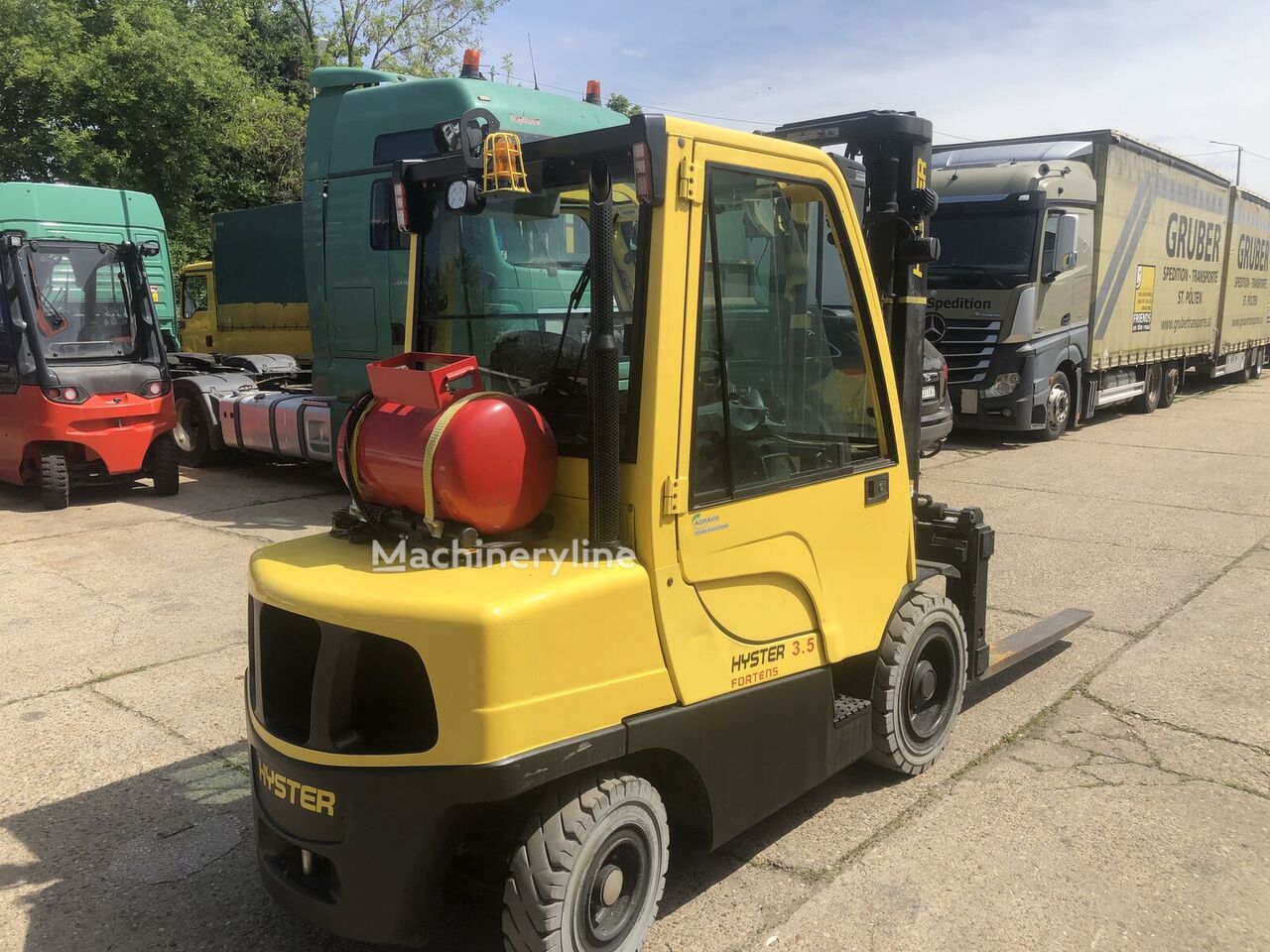2013 Hyster H3.5 Diesel Forklift for sale — view 5
