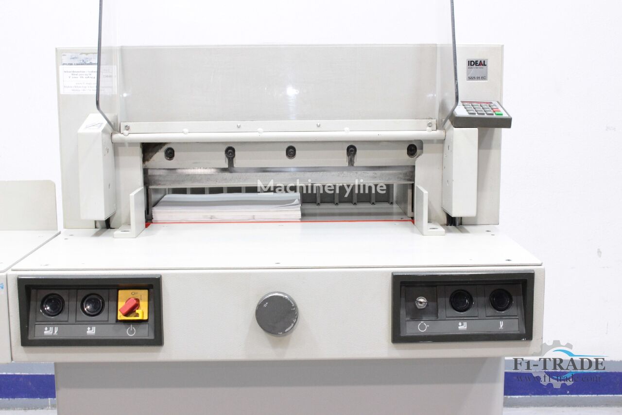 2001 Ideal 521-95-EC Guillotine for sale — view 5