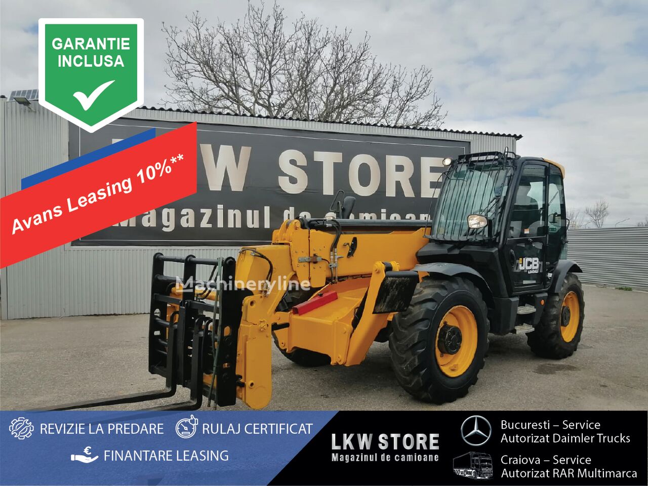 2019 JCB 540-140 Incarc Telehandler for sale