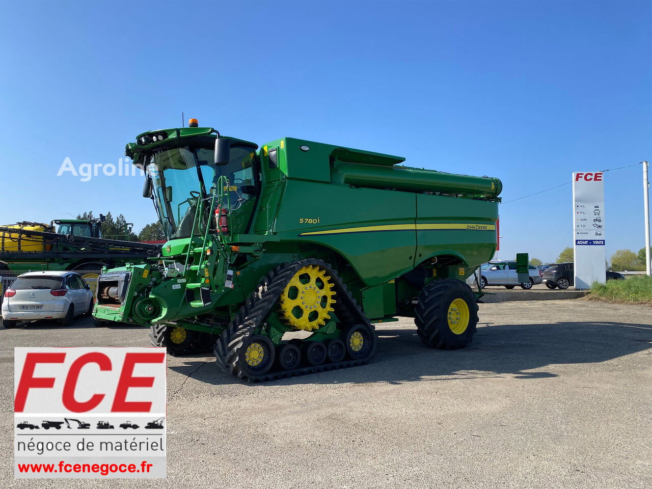 2022 John Deere S 780I Harvester - Grain for sale