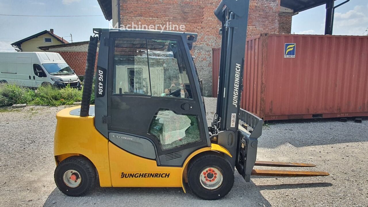 2014 Jungheinrich DFG 430 S Diesel Forklift for sale