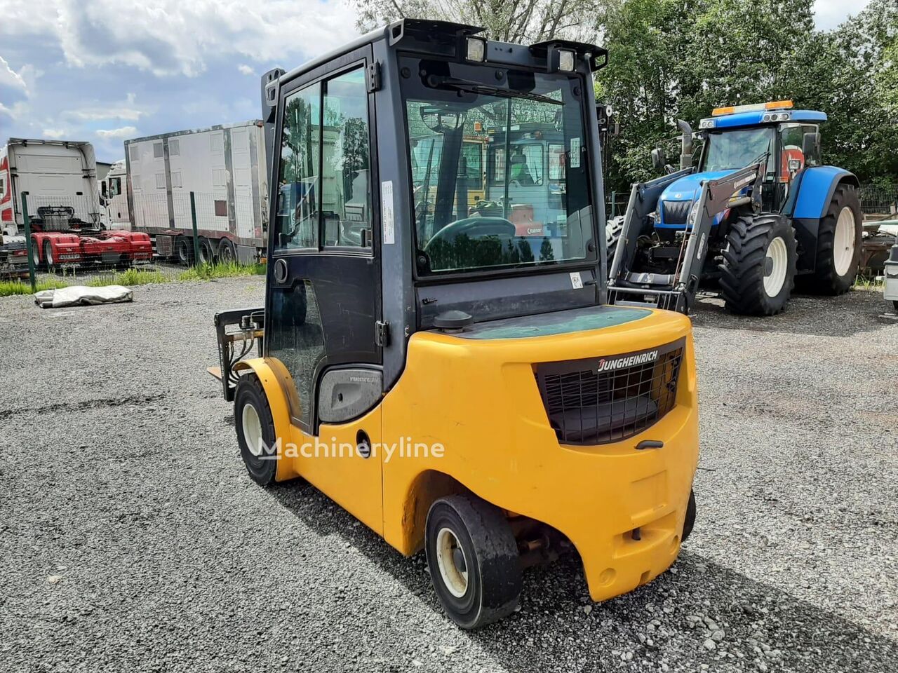 2014 Jungheinrich DFG 430S 43KW Diesel Forklift for sale — view 2
