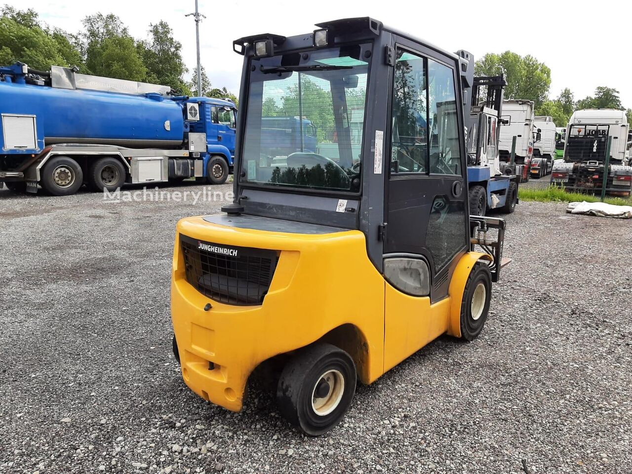 2014 Jungheinrich DFG 430S 43KW Diesel Forklift for sale — view 3