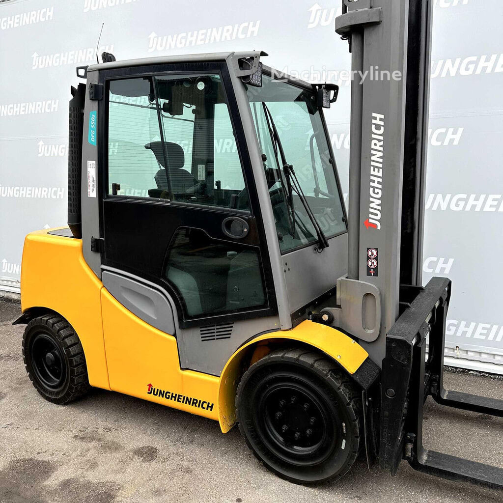 2017 Jungheinrich DFG S50S 4300 Diesel Forklift for sale
