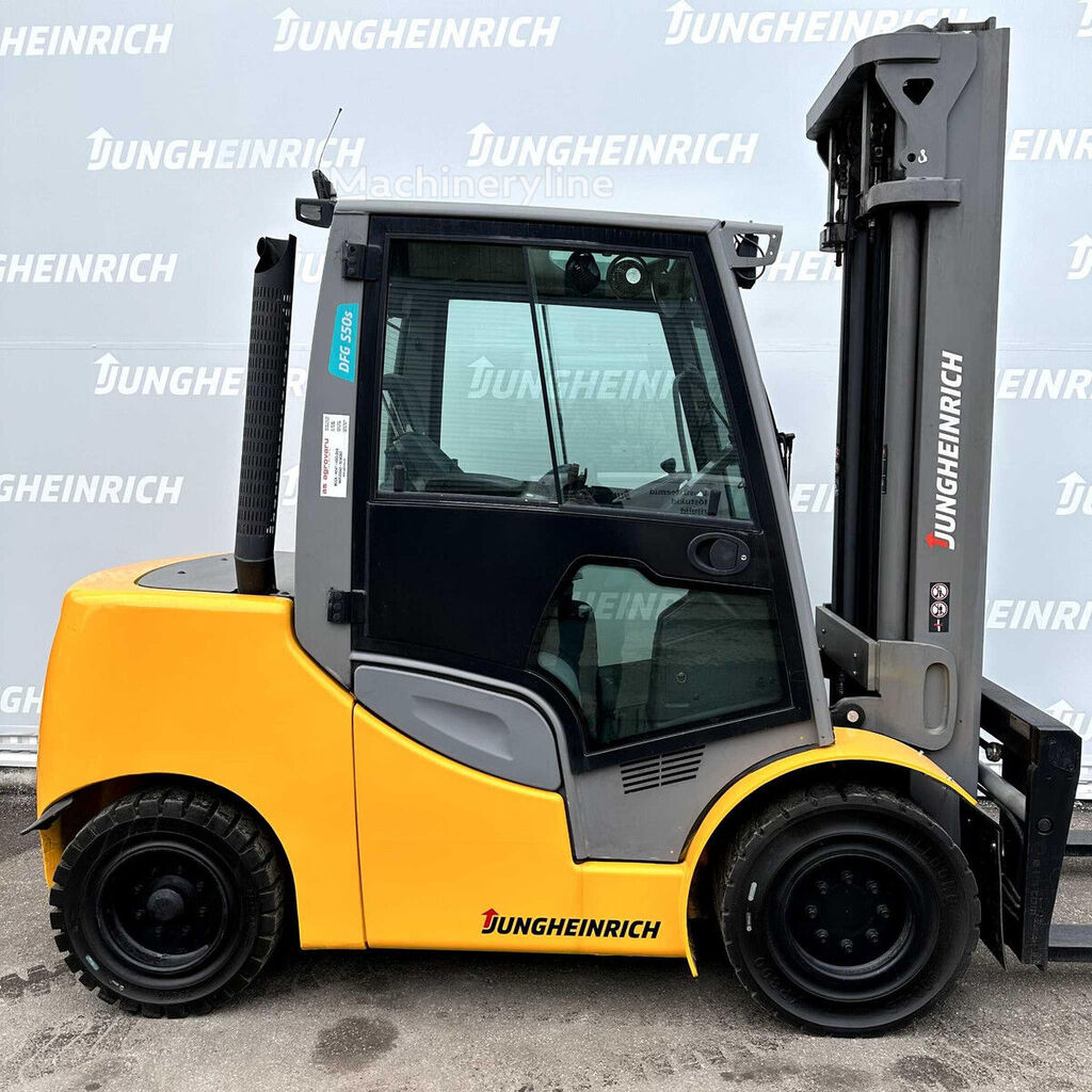 2017 Jungheinrich DFG S50S 4300 Diesel Forklift for sale — view 2
