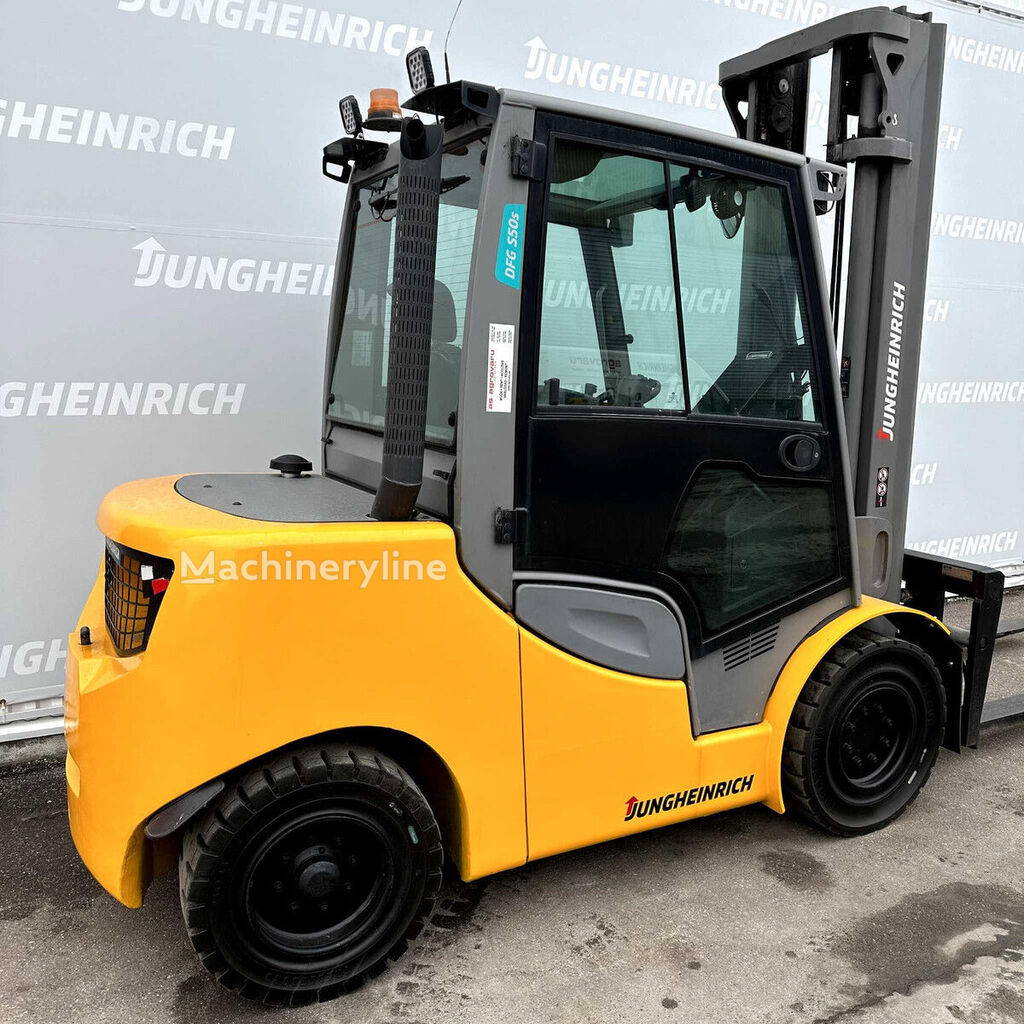 2017 Jungheinrich DFG S50S 4300 Diesel Forklift for sale — view 3