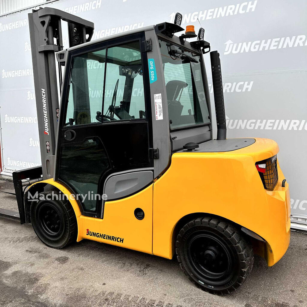 2017 Jungheinrich DFG S50S 4300 Diesel Forklift for sale — view 4