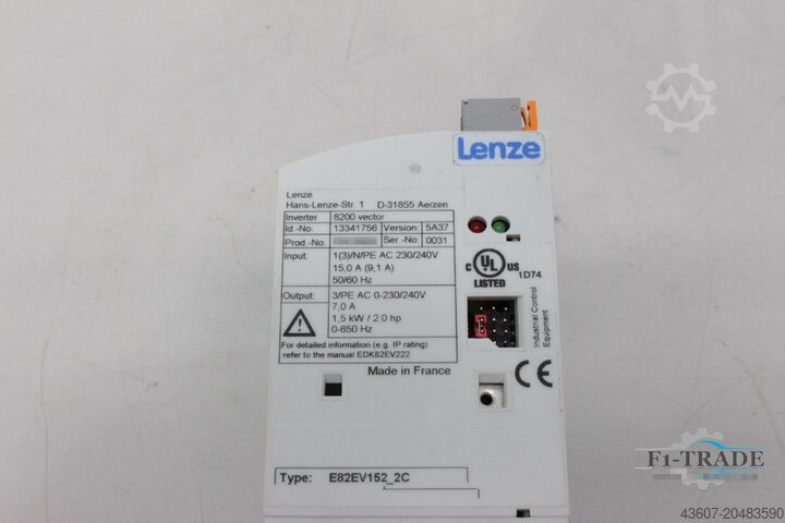 Lenze 8200 Vector Folding Machine for sale — view 5