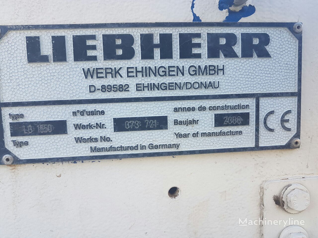 2006 Liebherr LG 1550 All Terrain Crane for sale — view 4