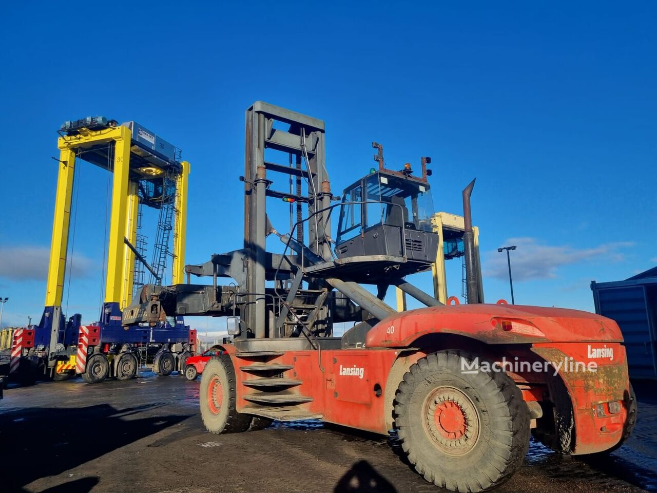 2003 Linde C400 35 Container Handler - Mast for sale — view 5
