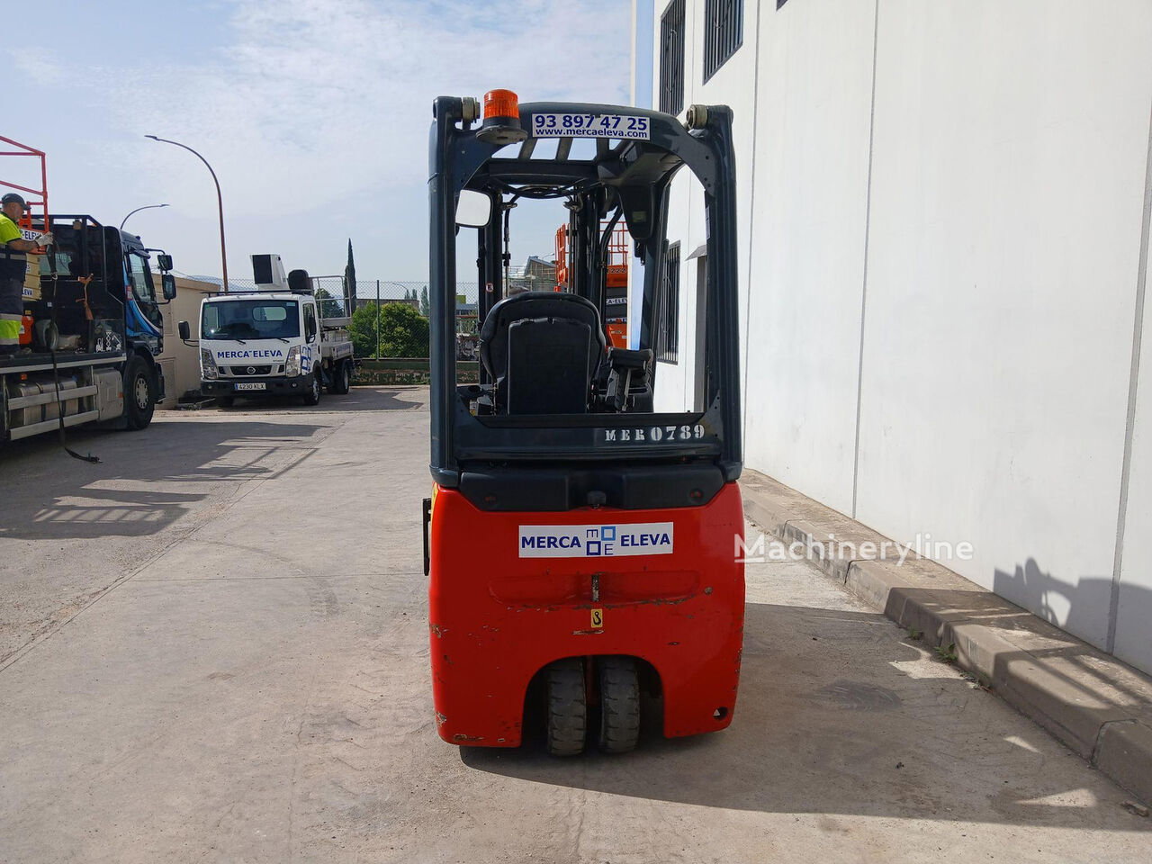 2008 Linde E16H-01 Carret Three-Wheel Forklift for sale — view 3