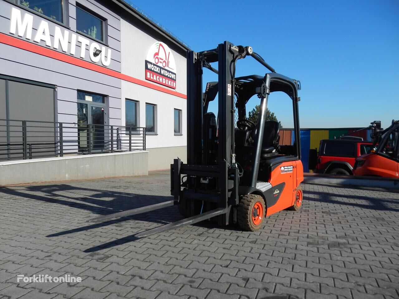 2015 Linde E16P-02 Electric Forklift for sale — view 3