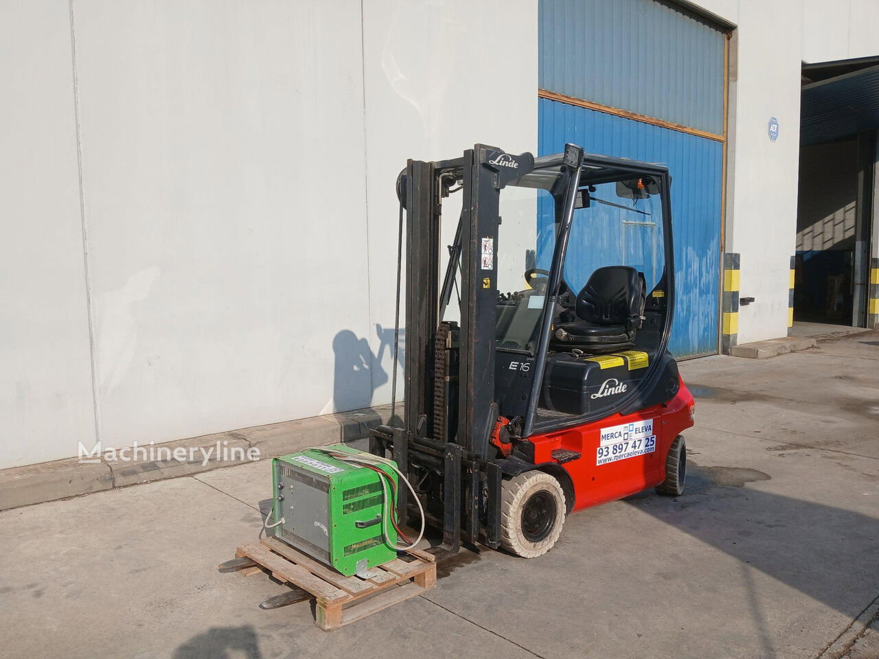 2006 Linde E16P-02 Carret Electric Forklift for sale — view 2