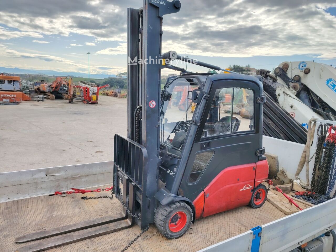 2011 Linde E20 Electric Forklift for sale