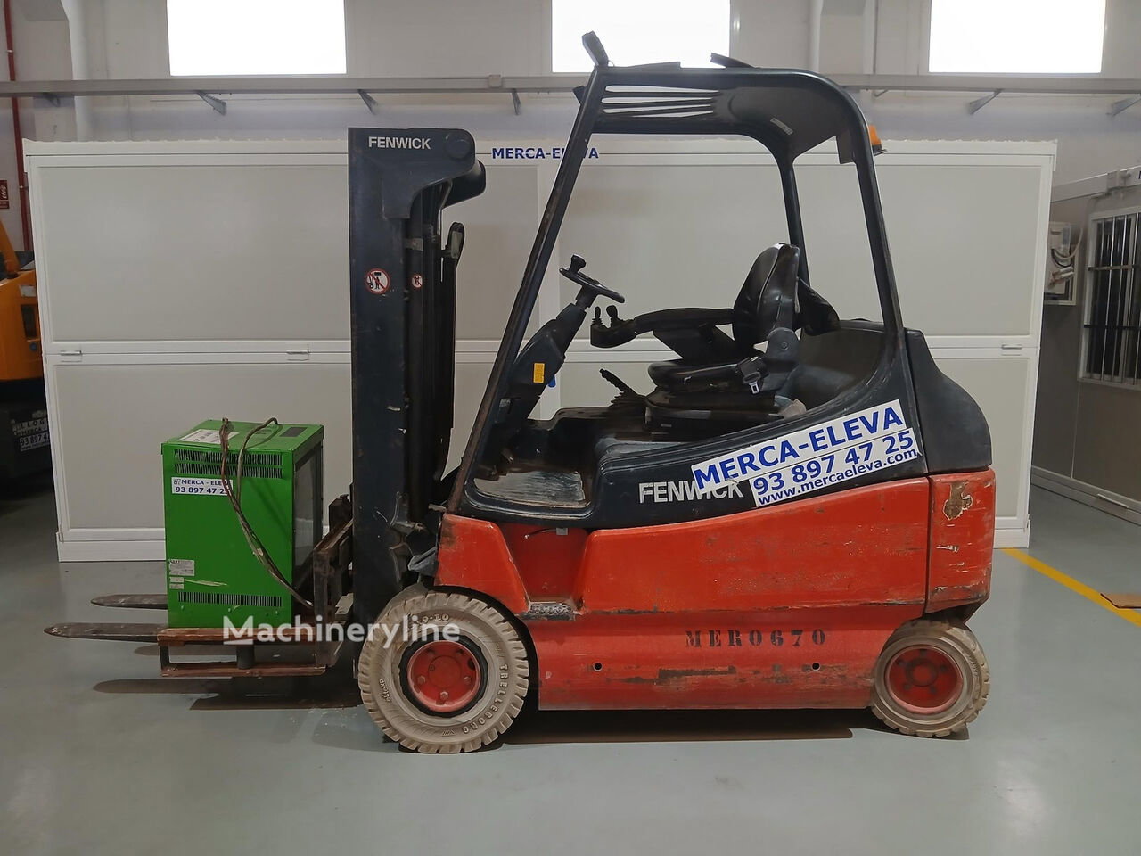 2008 Linde E25 600-336 CA Electric Forklift for sale