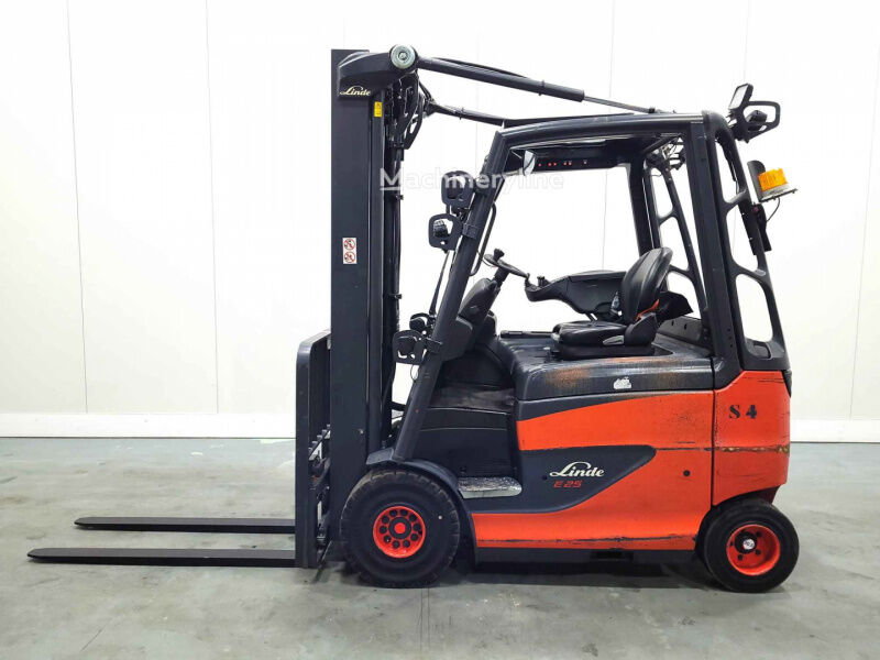 2017 Linde E25H-01 600 387 Electric Forklift for sale