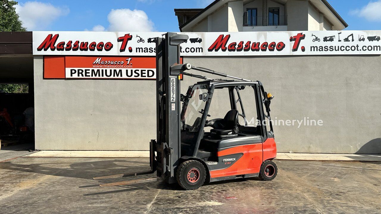 2017 Linde E30 L Electric Forklift for sale