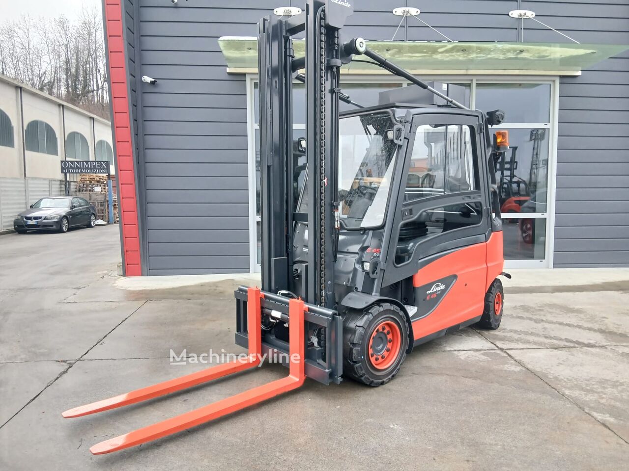 2020 Linde E45HL-01 600 Electric Forklift for sale
