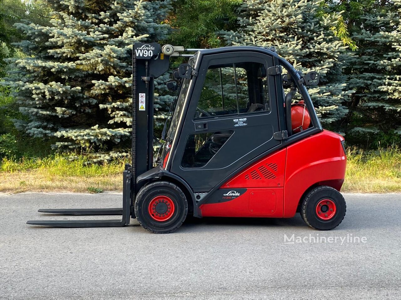 2015 Linde H35T Gas Forklift for sale — view 3