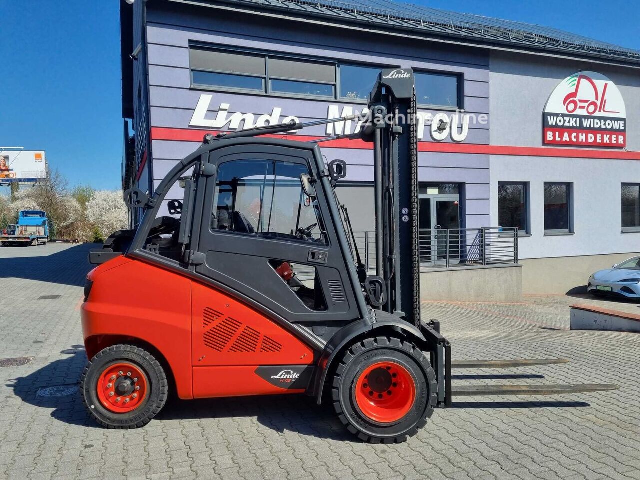 2020 Linde H45T-02 Gas Forklift for sale — view 4