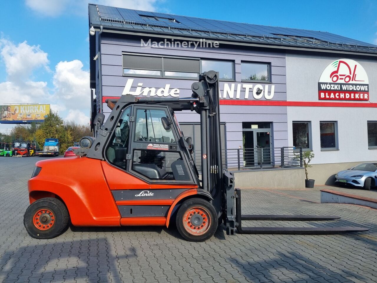 2011 Linde H80T-01 1100 Gas Forklift for sale — view 4