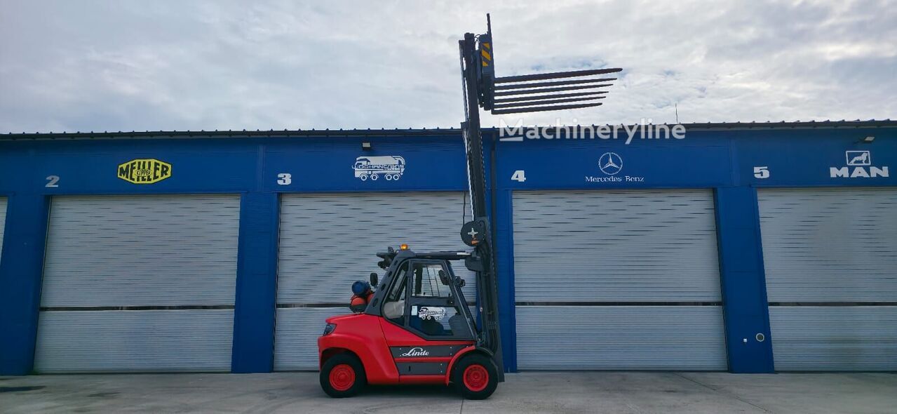2014 Linde H80T-02 900 Gas Forklift for sale
