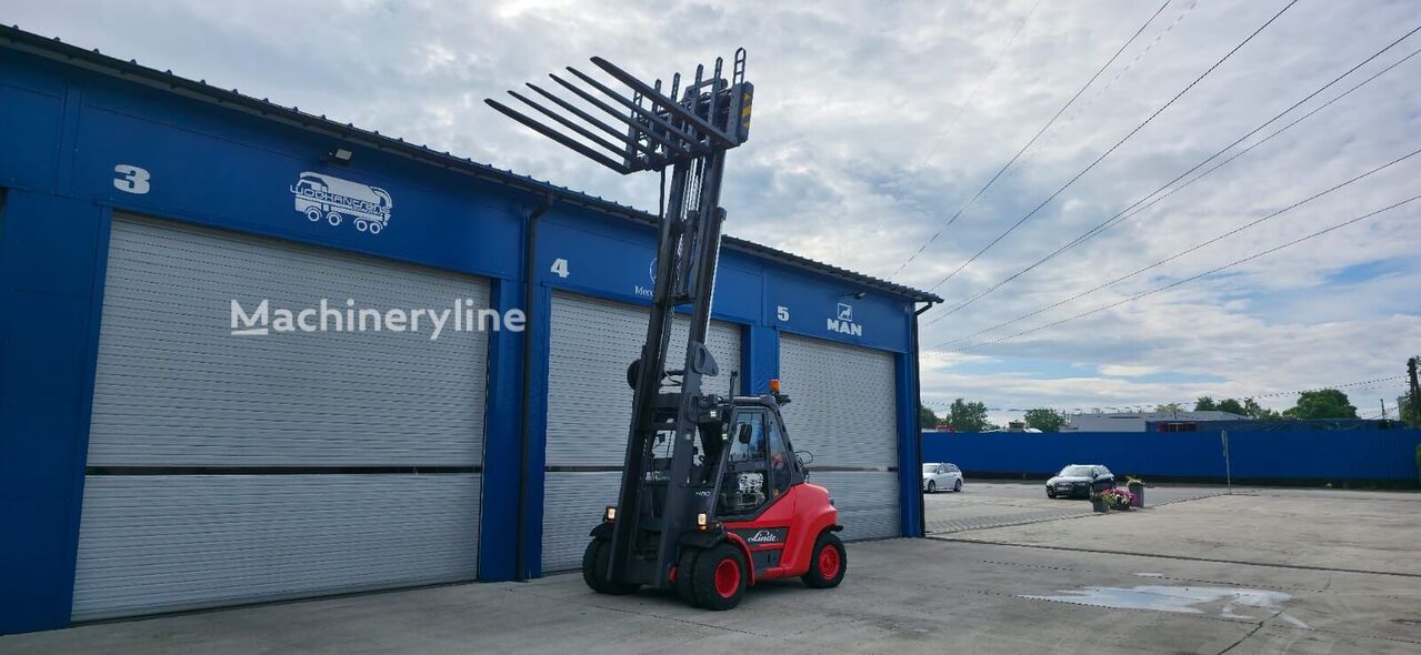 2014 Linde H80T-02 900 Gas Forklift for sale — view 3