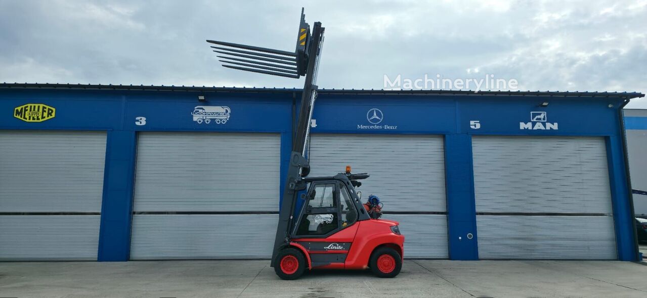 2014 Linde H80T-02 900 Gas Forklift for sale — view 4