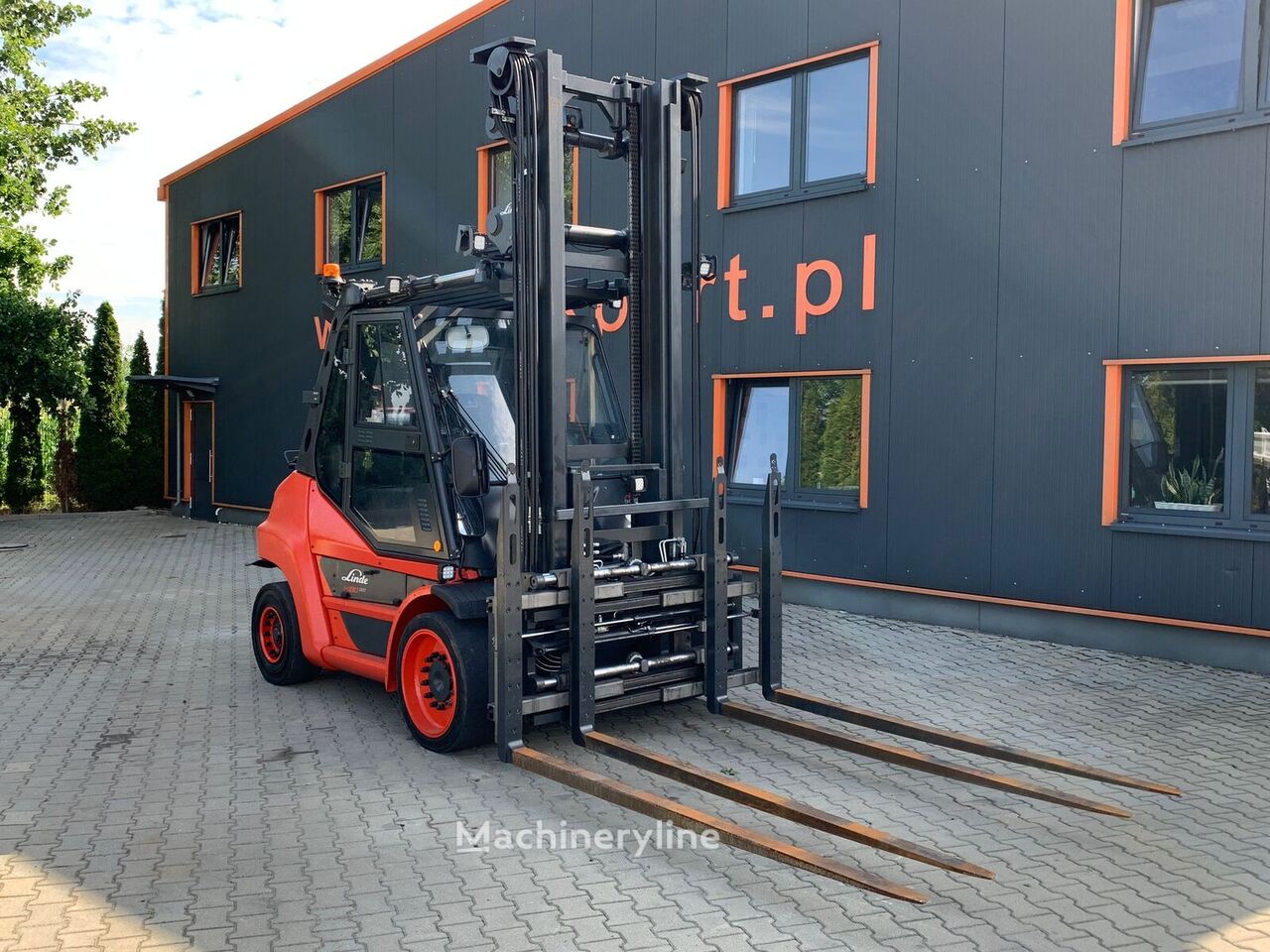 2020 Linde H80T-03 Gas Forklift for sale — view 4