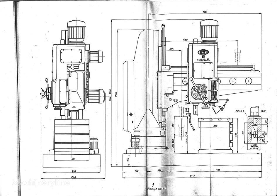 MAS VR 4A - MK Drilling Machine for sale — view 2