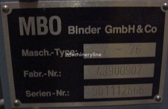 MBO A 76 Folding Machine for sale — view 3