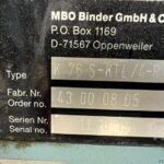 2000 MBO K 76-4 S KTL-4R Folding Machine for sale — view 4