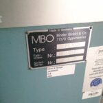 1996 MBO K820-4KTLT Folding Machine for sale — view 3