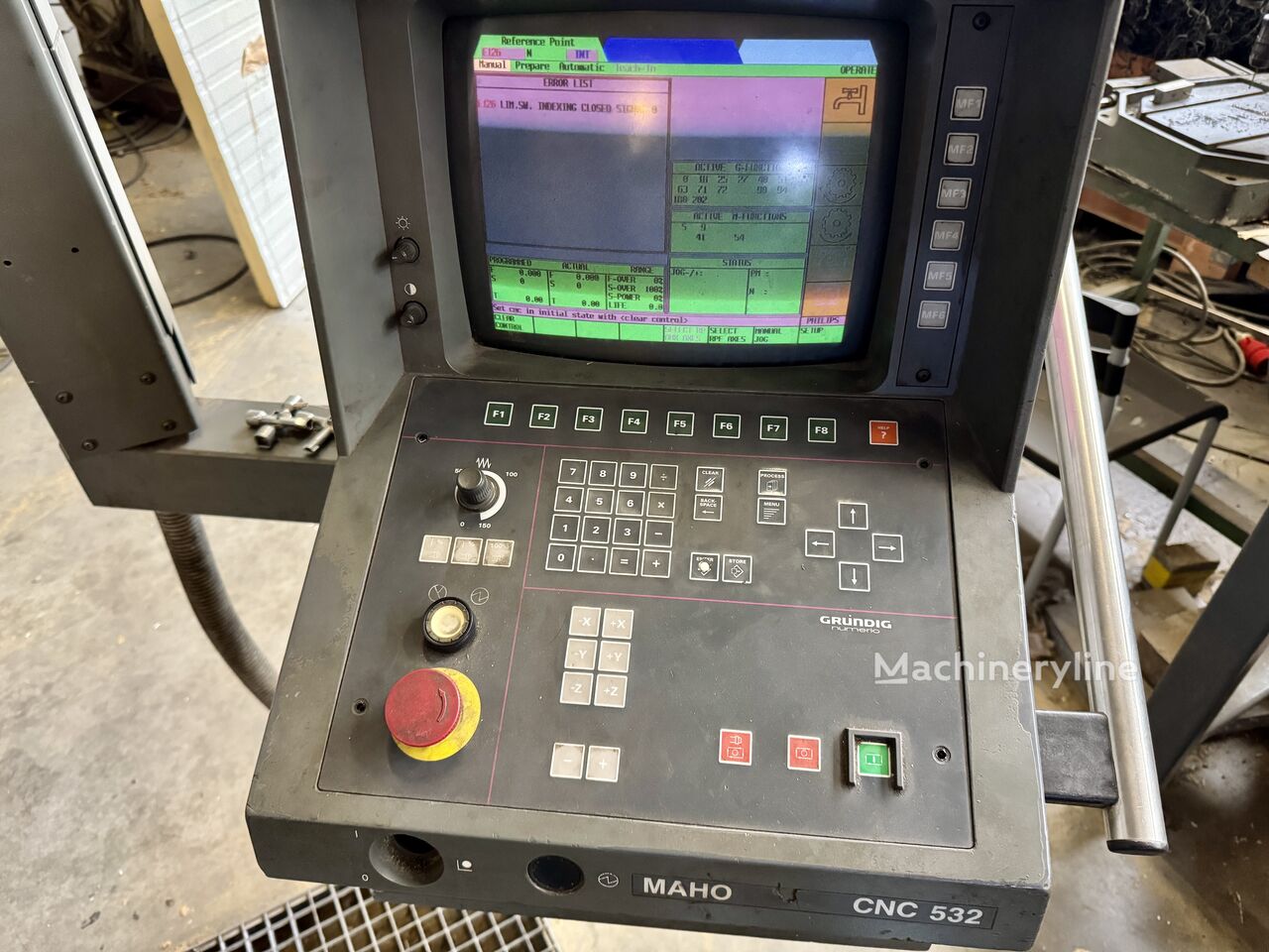 1992 Maho MH1200S Machining Center for sale — view 2