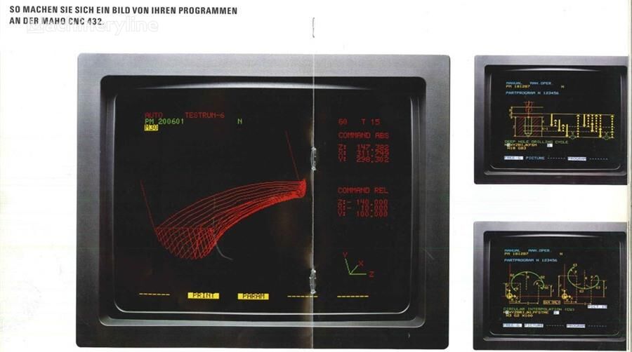 Maho X 500 - Y 400 - Z 300MM Milling Machine for sale — view 4