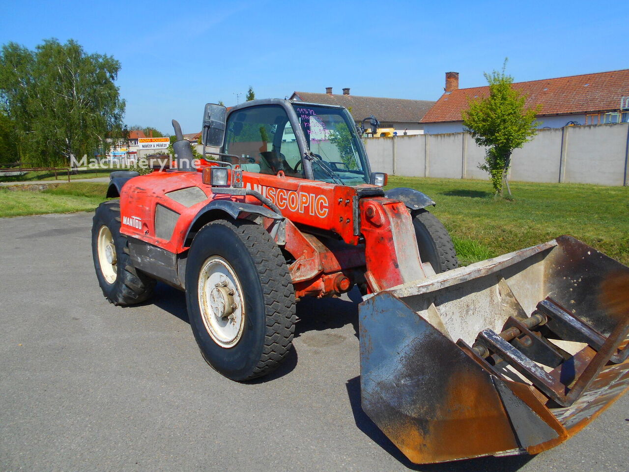 2003 Manitou MLT 730 4X4 Telehandler for sale
