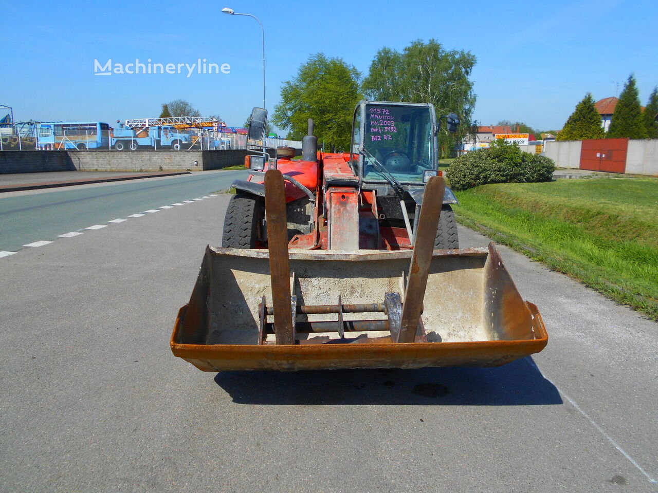 2003 Manitou MLT 730 4X4 Telehandler for sale — view 2