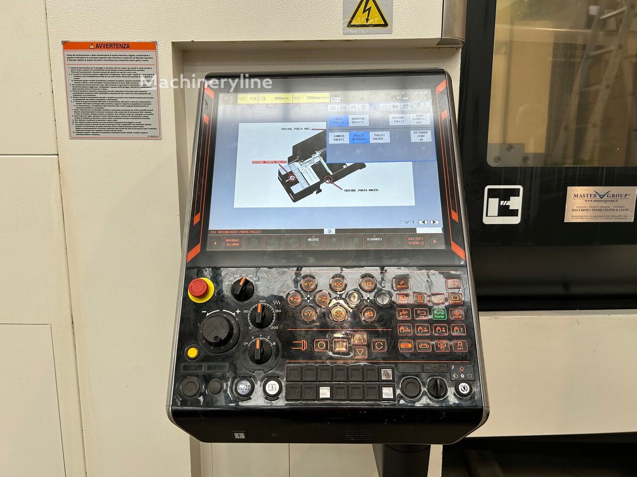 2016 Mazak HCN 6800 Machining Center for sale — view 3