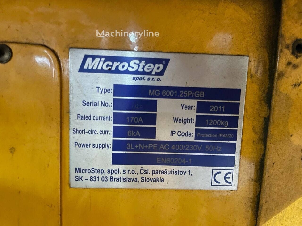 2011 Microstep MG 6001.25PRGB Plasma Cutting for sale — view 4