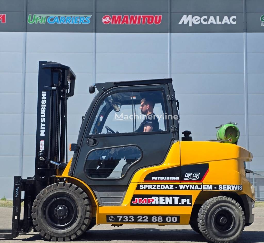 2019 Mitsubishi FG 55 NT Gas Forklift for sale