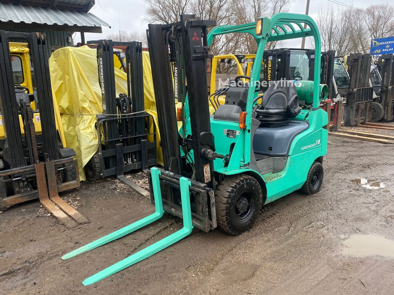 2010 Mitsubishi FG18N Gas Forklift for sale