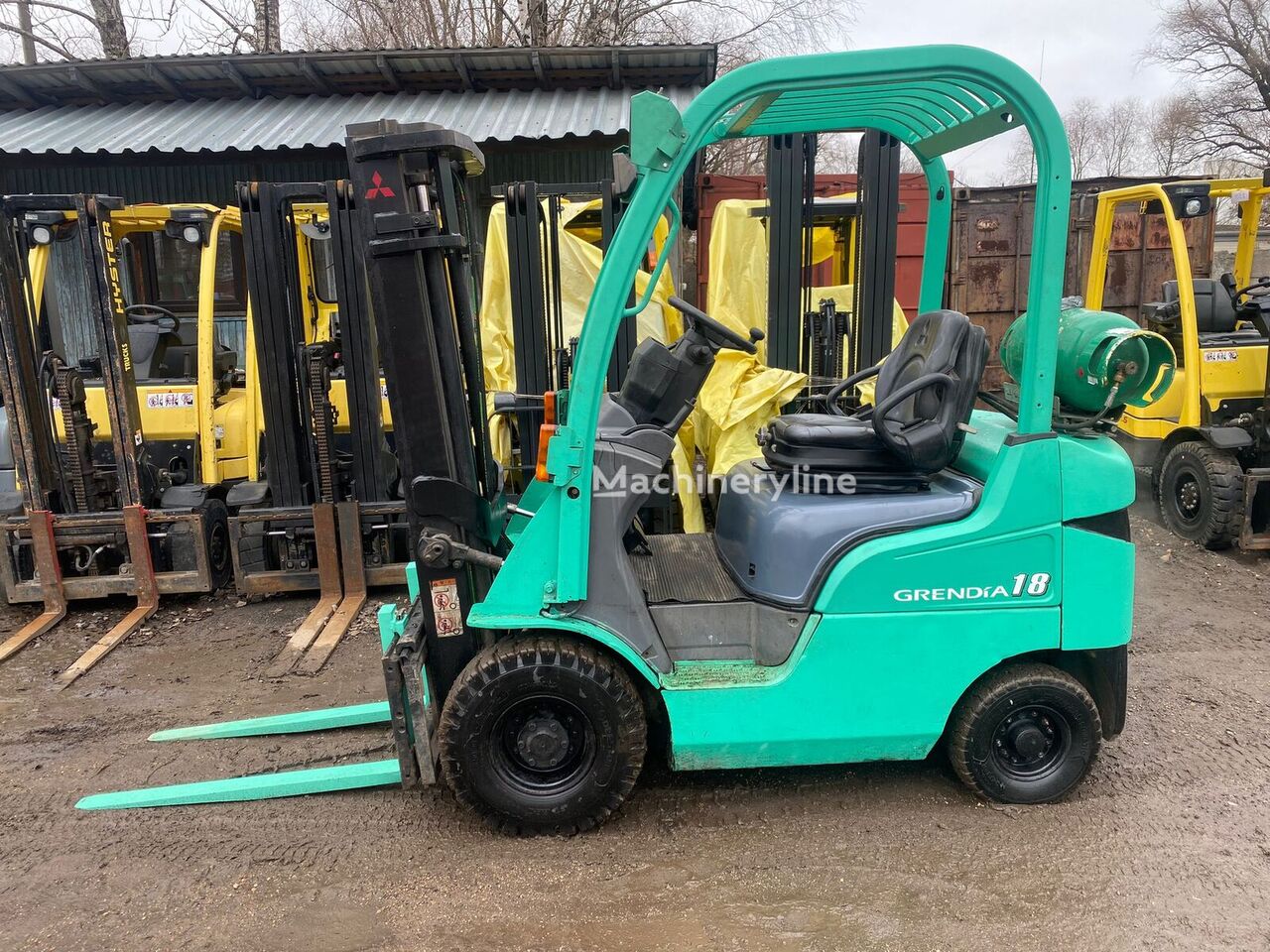 2010 Mitsubishi FG18N Gas Forklift for sale — view 2